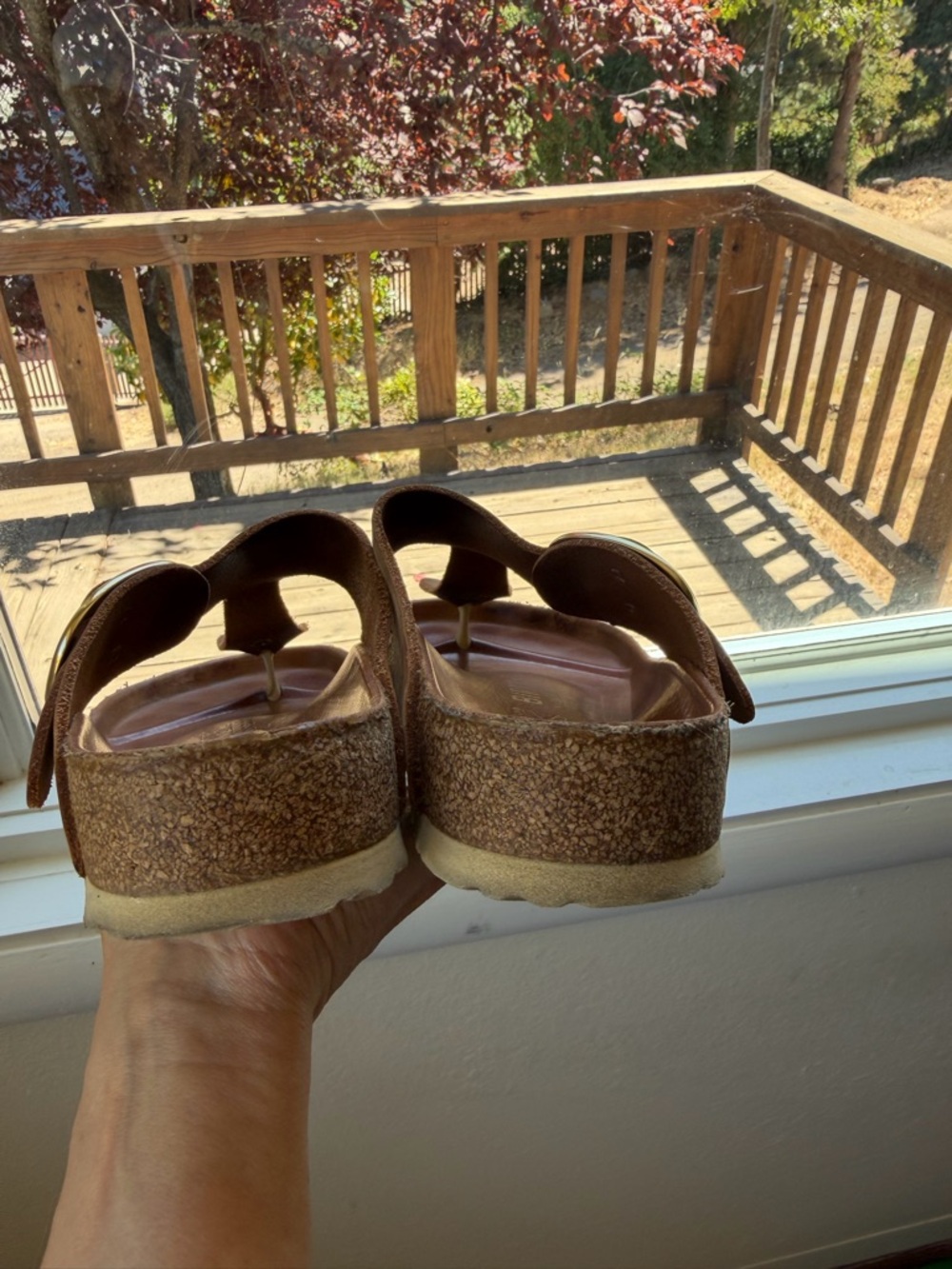 Birkenstock Big Buckle Gizeh | Cognac - Picture 7 of 12